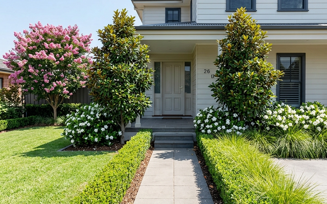 Welcoming Front Garden