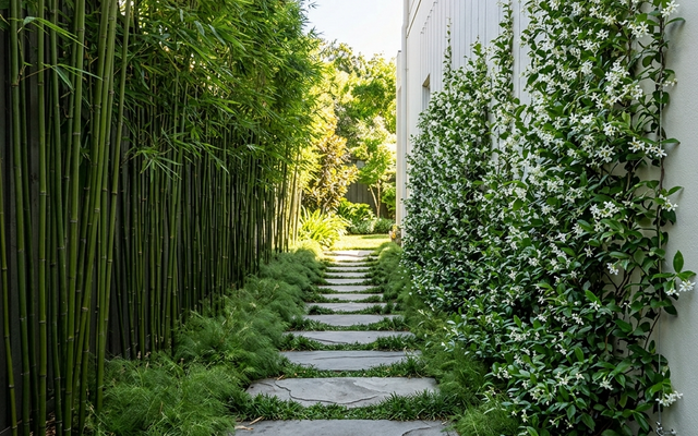 Narrow Side Garden