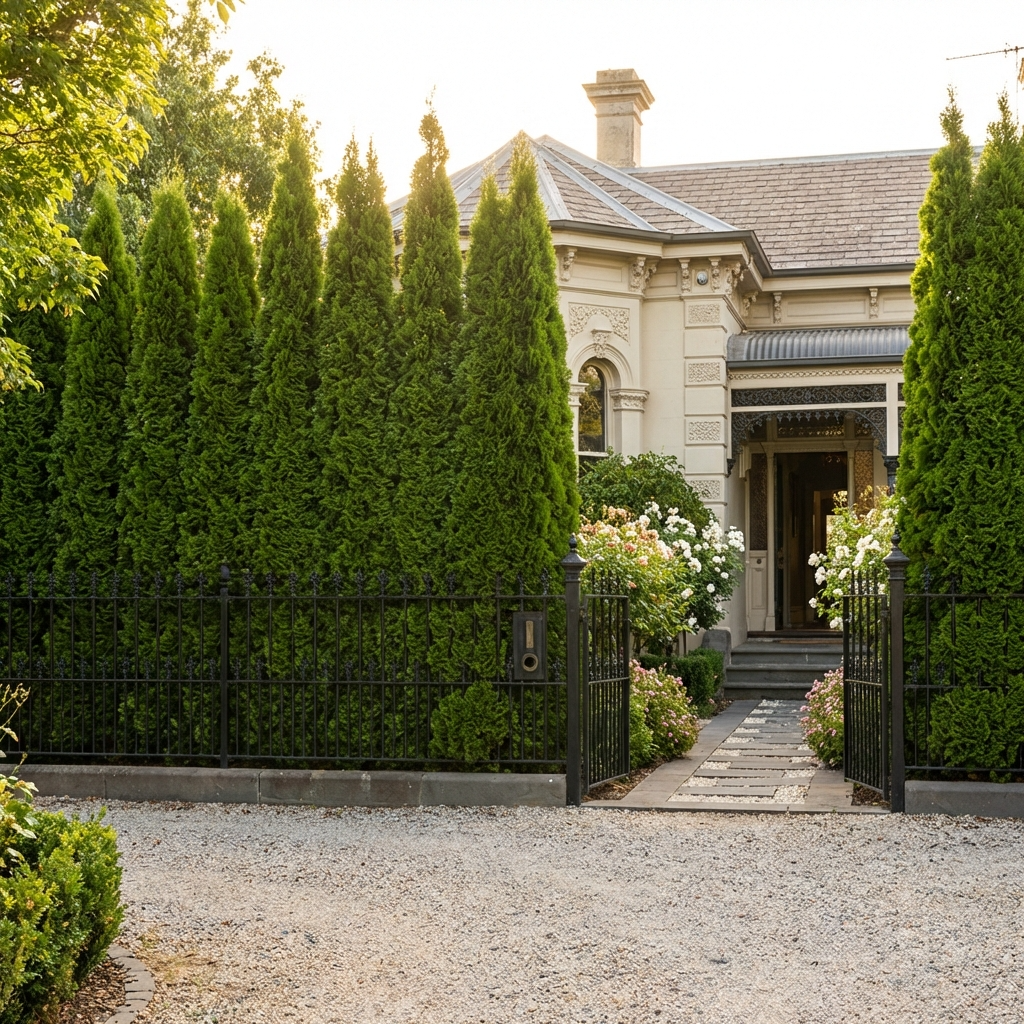 Best Fast-Growing Screening Trees for Privacy