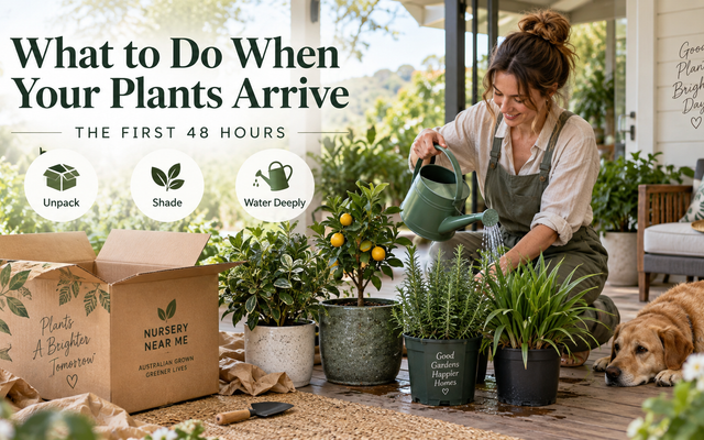 What to Do When Your Plants Arrive: The First 48 Hours
