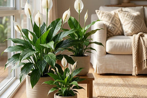 Peace lilies