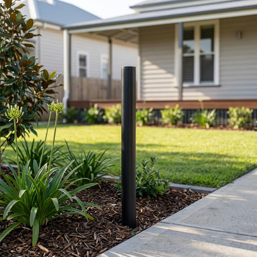 1m Aluminium Post for Solar Bollards