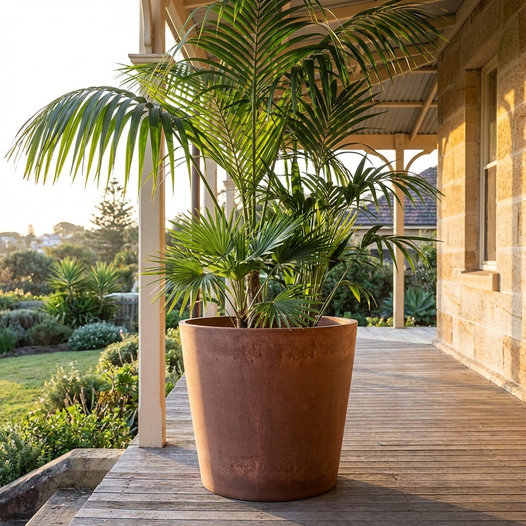 Terracotta Tapered Cylinder Planter - Various sizes available