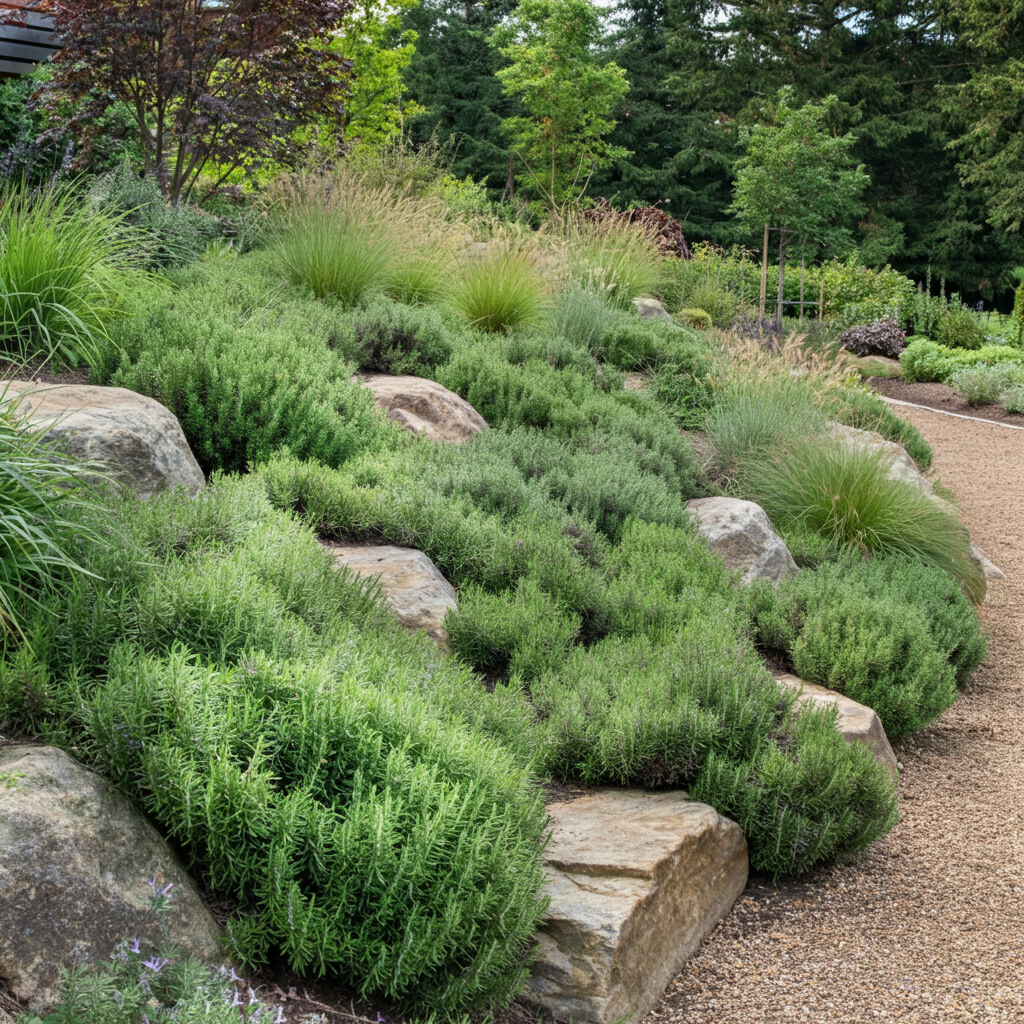 Tuscan Blue Rosemary - Rosmarinus officinalis 'Tuscan Blue'