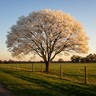 White Jacaranda Tree