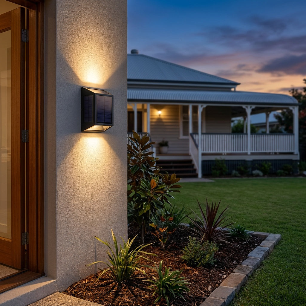 Adjustable Up and Down Solar Wall Light