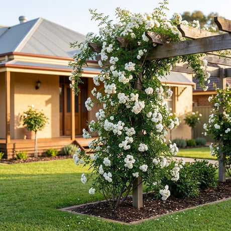 Alba White Climbing Rose