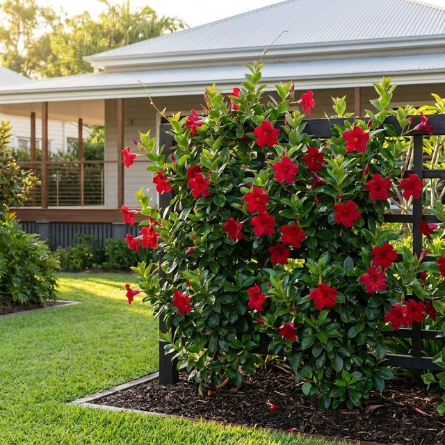 All Seasons Red Mandevilla (Mandevilla hybrid)