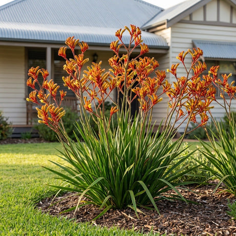 Amber Velvet Kangaroo Paw (Anigozanthos hybrid)