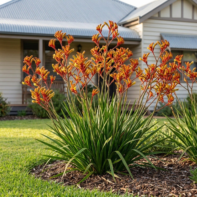 Amber Velvet Kangaroo Paw (Anigozanthos hybrid)