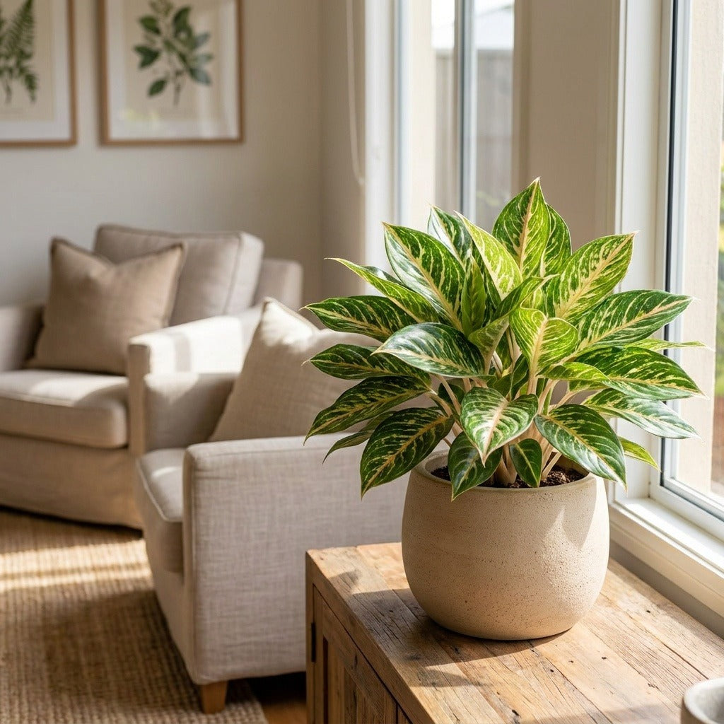 Chinese Evergreen (Aglaonema commutatum)