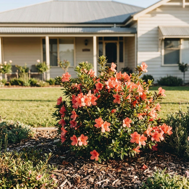 Autumn Coral Encore Azalea (Azalea x hybrida)