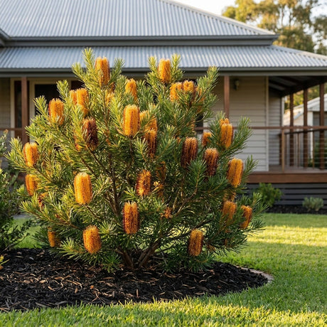 Banksia Cherry Candles - Banksia spinulosa 'Cherry Candles'