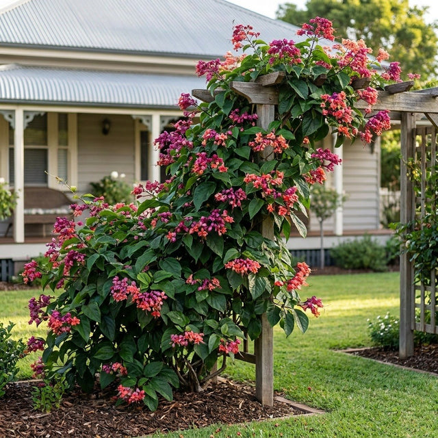 Bleeding Heart Vine (Clerodendrum speciosum)