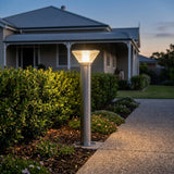 Commercial Solar Bollard 800mm, Stainless Steel