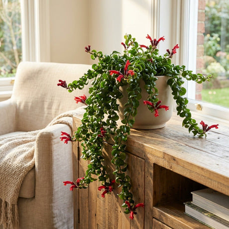 Curly Lipstick Plant (Aeschynanthus radicans)