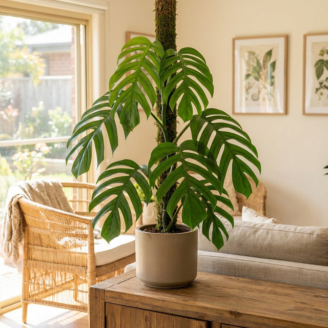 Dragon Tail Plant Totem - Epipremnum pinnatum