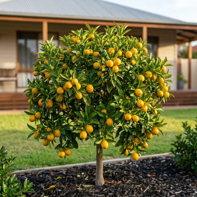 Dwarf Meiwa Kumquat - Citrus japonica 'Meiwa' Dwarf