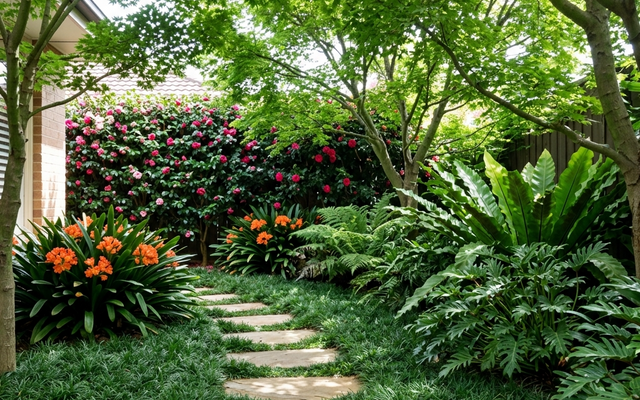 Shaded Garden Retreat