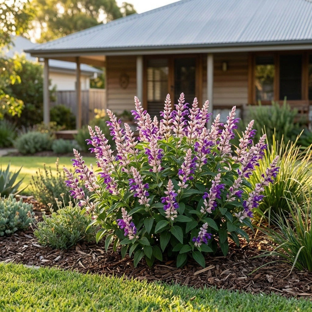 Flowering Sage (Salvia splendens)