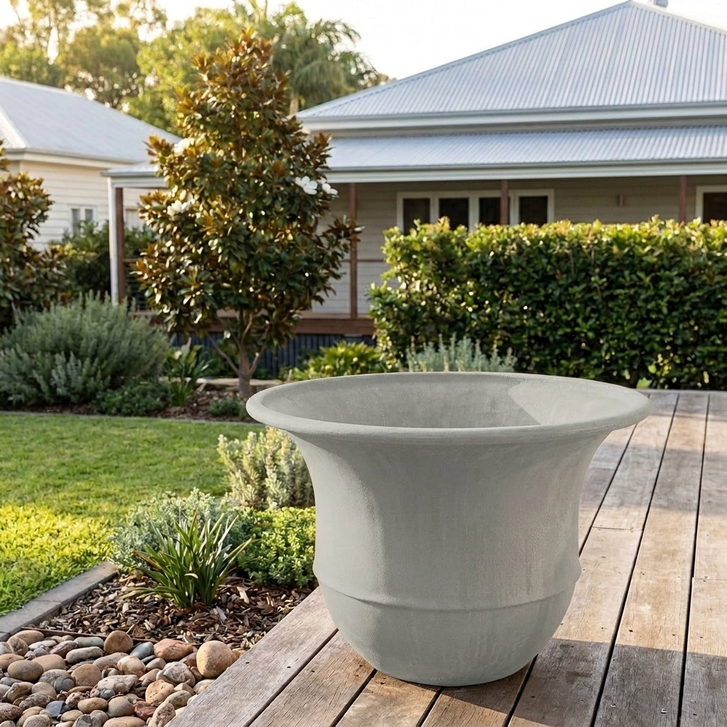 GRC Bell Planter - Various sizes available - Shale Grey