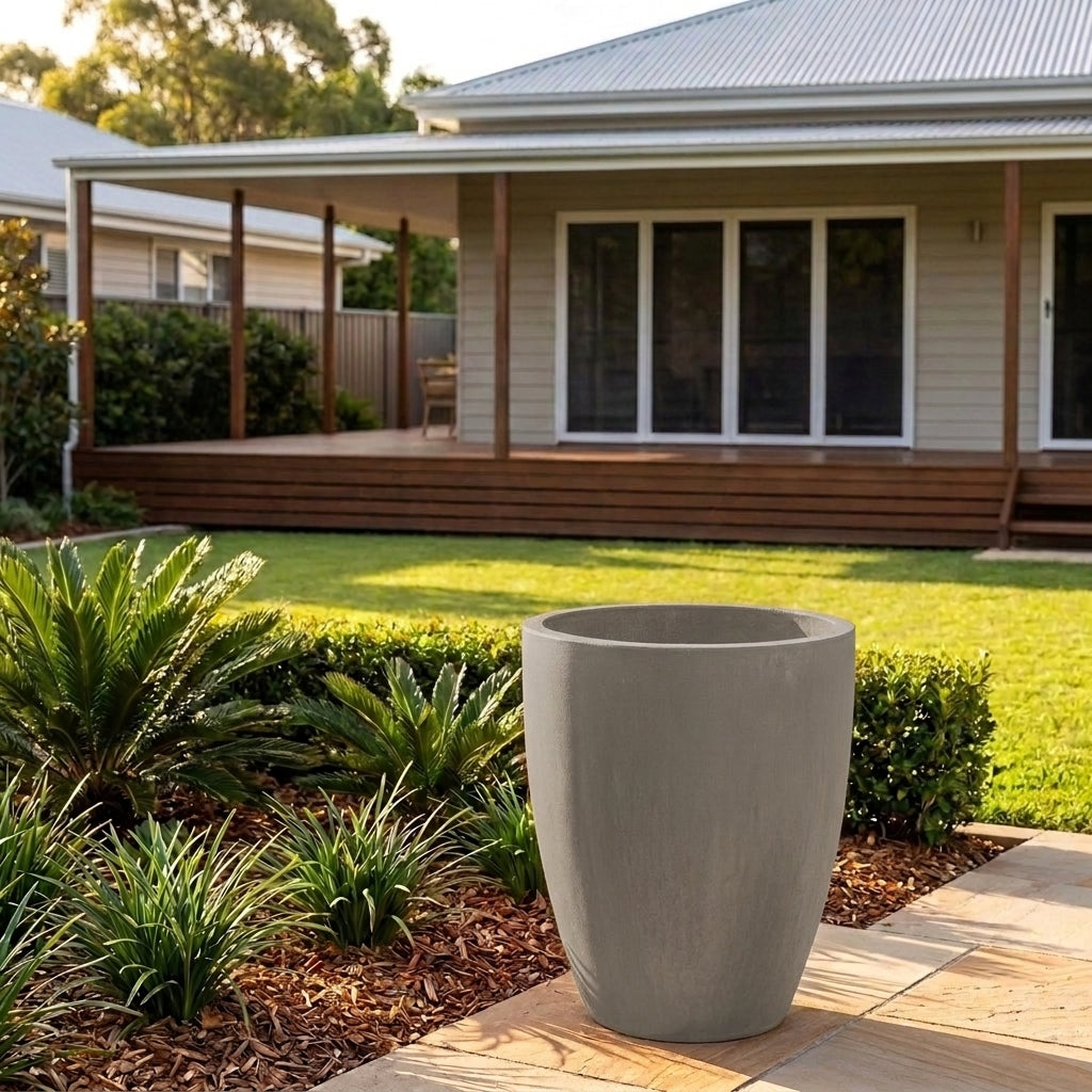 GRC Bullet Planter - Various sizes available - Concrete