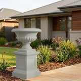 GRC Classic Urn Pedestal - Various sizes available - Shale Grey
