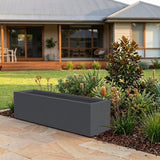 GRC Long Divider Trough - Various sizes available - Charcoal