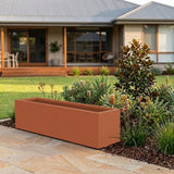 GRC Long Divider Trough - Various sizes available - Terracotta