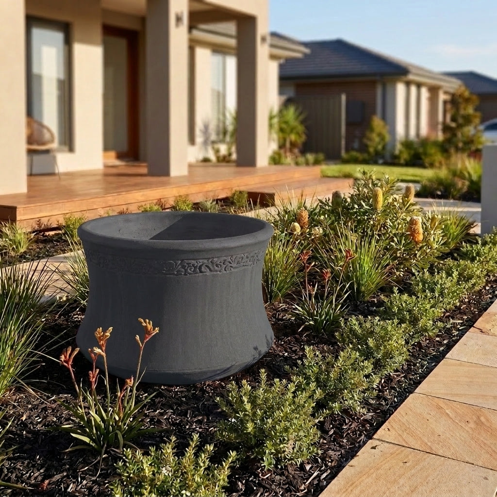 GRC Lorraine Pond - Various sizes available - Charcoal