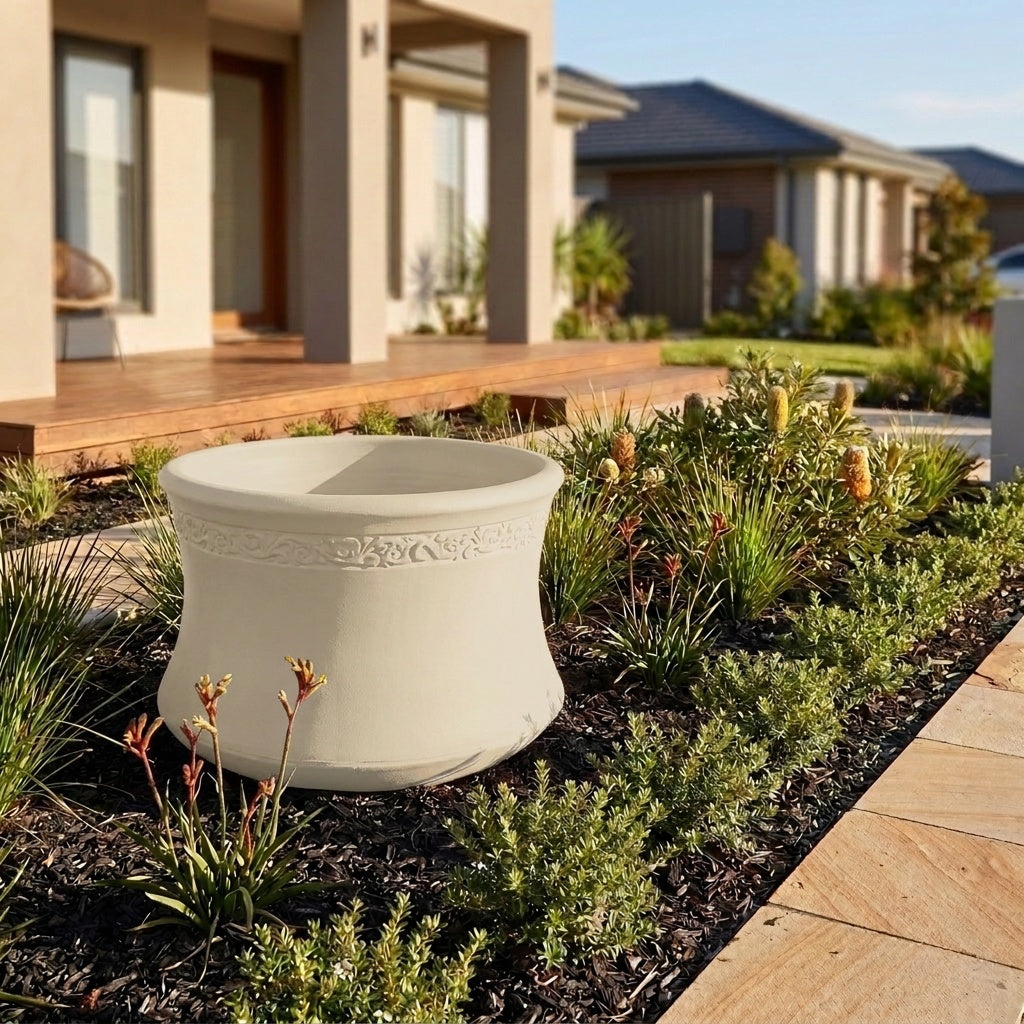 GRC Lorraine Pond - Various sizes available - Paperbark Half