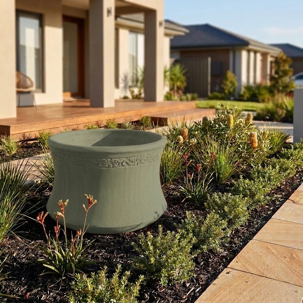 GRC Lorraine Pond - Various sizes available - Pale Eucalyptus