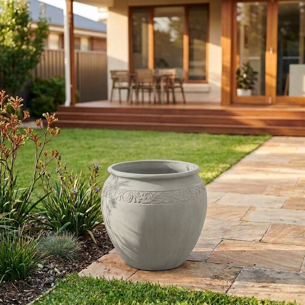 GRC Orleans Planter - Various sizes available - Shale Grey