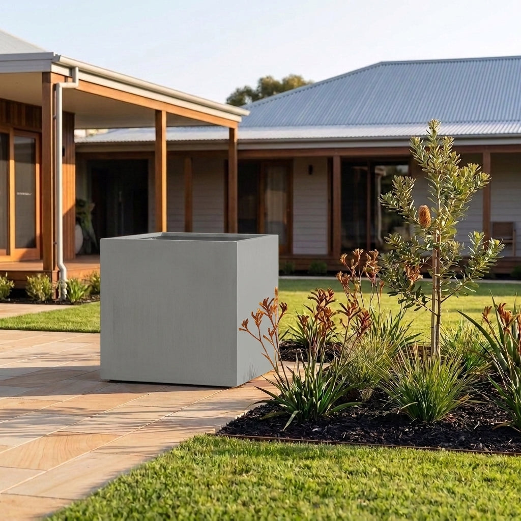 GRC Square Tree Planter - Various sizes available - Concrete