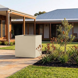 GRC Square Tree Planter - Various sizes available - Paperbark Half