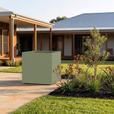 GRC Square Tree Planter - Various sizes available - Pale Eucalyptus