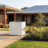GRC Square Tree Planter - Various sizes available - White on White