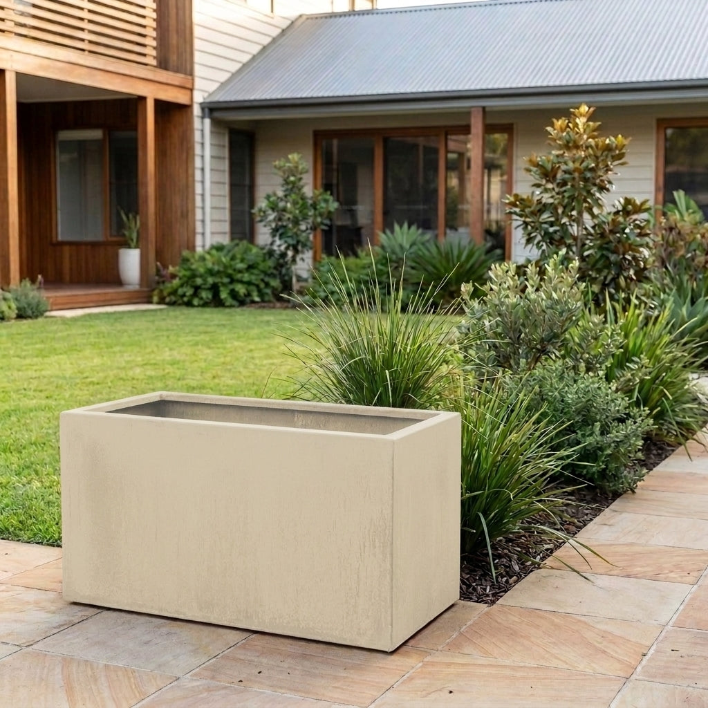 GRC Trough - Various sizes available - Paperbark Half