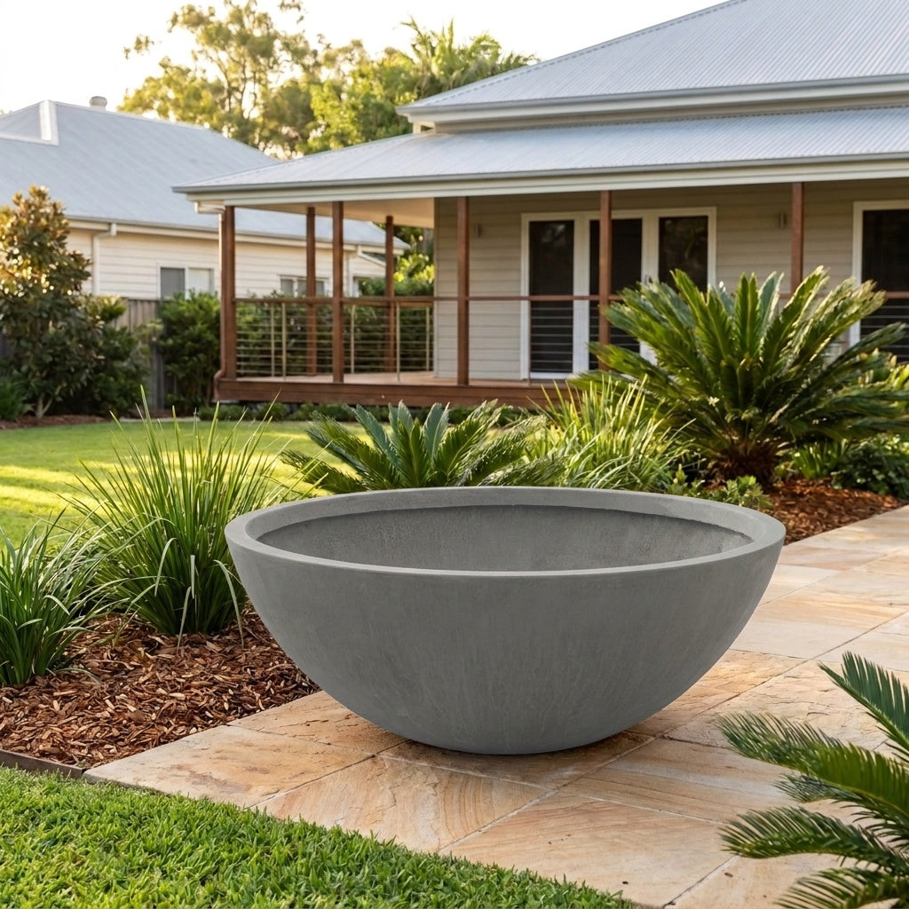 GRC Wok Bowl - Various sizes available - Concrete