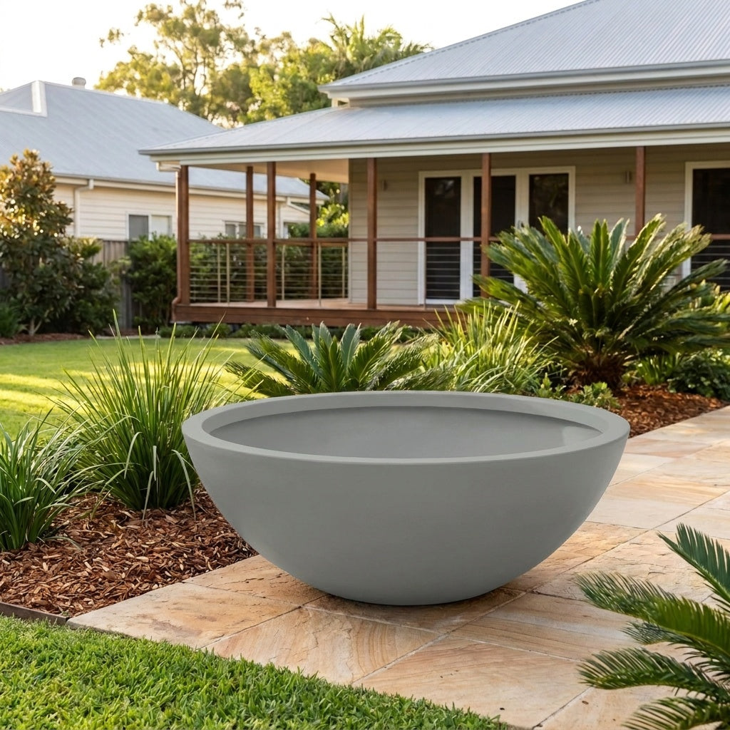 GRC Wok Bowl - Various sizes available - Neutral Grey
