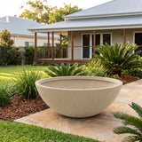 GRC Wok Bowl - Various sizes available - Paperbark Half