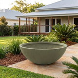 GRC Wok Bowl - Various sizes available - Pale Eucalyptus