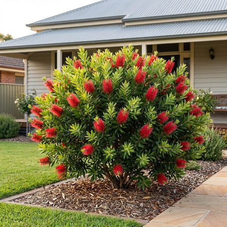 Green John Bottlebrush (Callistemon viminalis)