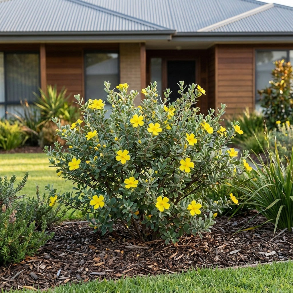 Grey Guinea Flower - Hibbertia obtusifolia
