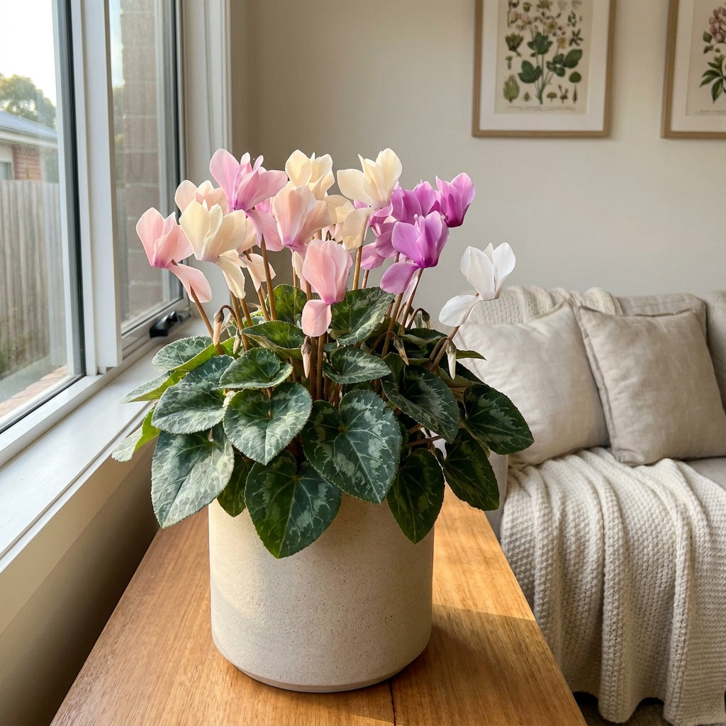 Halios Timboon Winter Cyclamen - Cyclamen persicum 'Halios Timboon Winter'