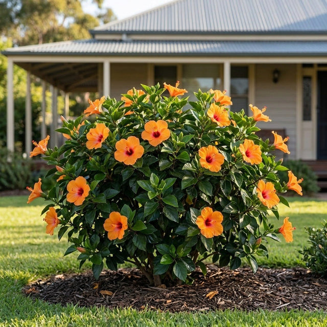HibisQs Petit Orange Hibiscus