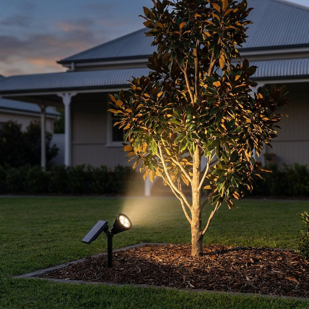 High-Output Solar Spot Light