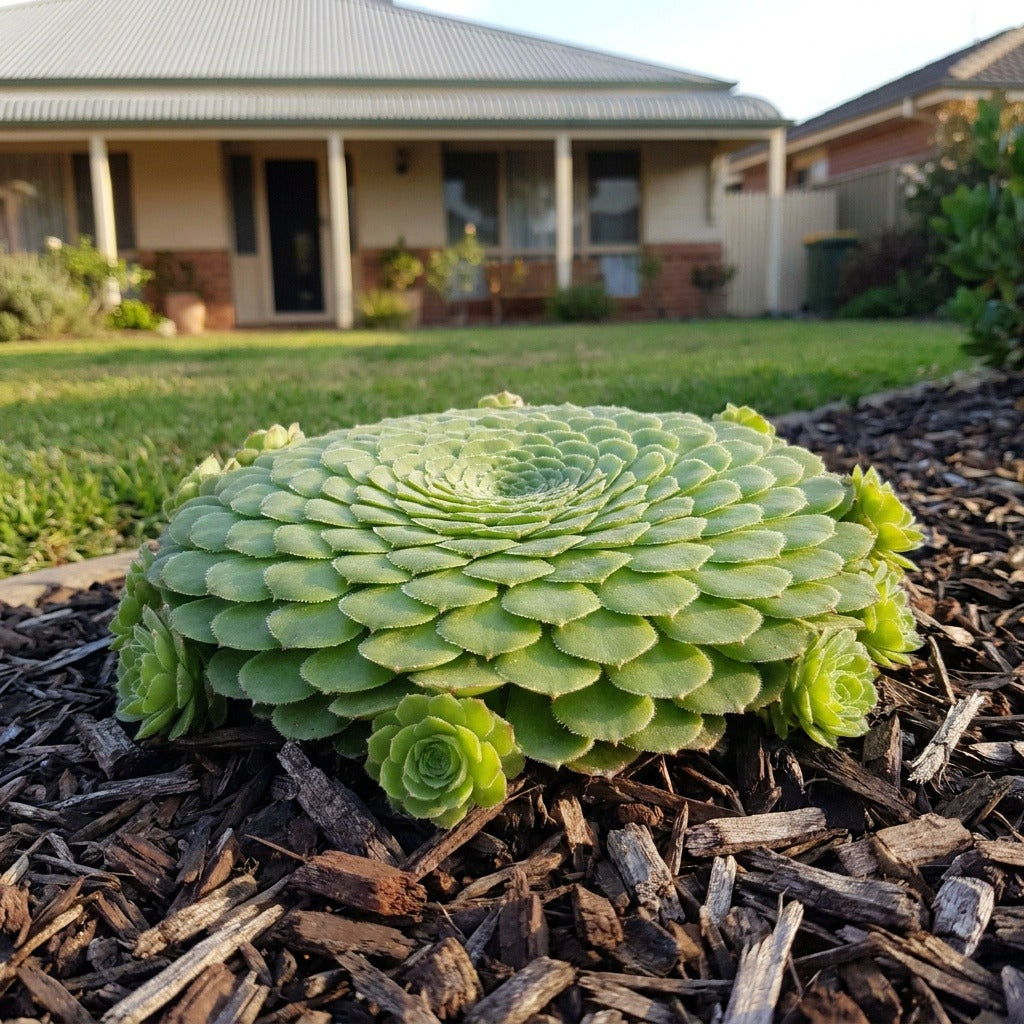 Aeonium (Aeonium tabuliforme)