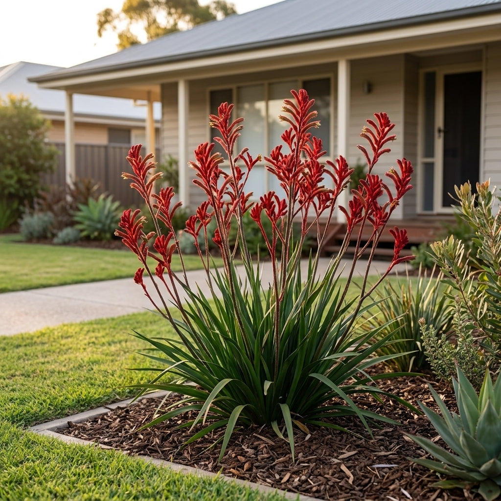 Kangaroo Paw Big Red - Anigozanthos 'Big Red'