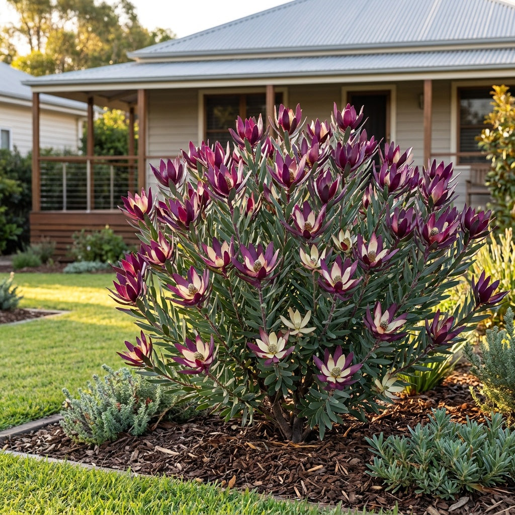 Leucadendron Amethyst - Leucadendron salignum 'Amethyst'